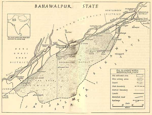  Bahawalpur State Map